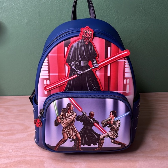 Loungefly x Disney Star Wars Darth Maul Villains Mini Backpack main image 3